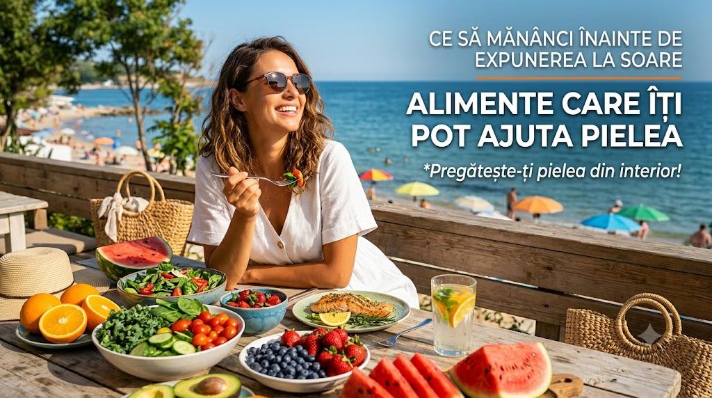 Alimente sănătoase și fructe pentru protecția pielii la soare