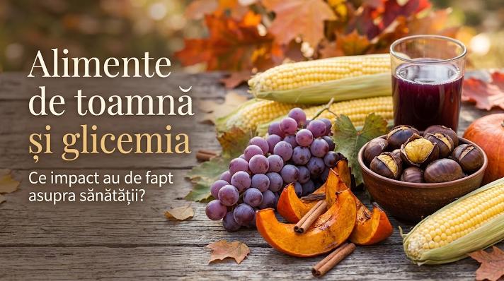 Dovleac copt, struguri, castane și porumb dulce care pot provoca creșteri ale glicemiei toamna.