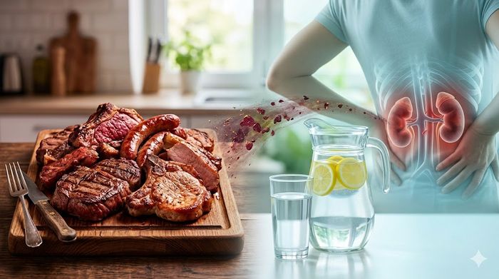 Consumul excesiv de carne și impactul negativ asupra rinichilor.