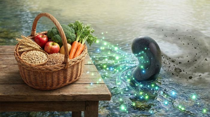 Alimente bogate în fibre detoxifiind ficatul și eliminând toxinele.