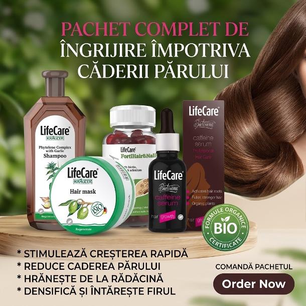pachet tratament caderea parului