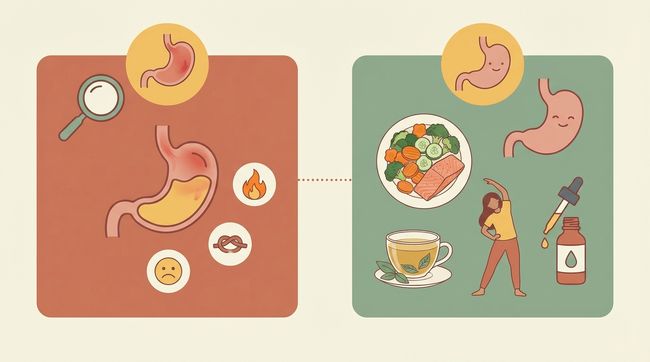 Stomac iritat vs sănătos: remedii naturale, dietă și tincturi pentru o digestie fără arsuri.