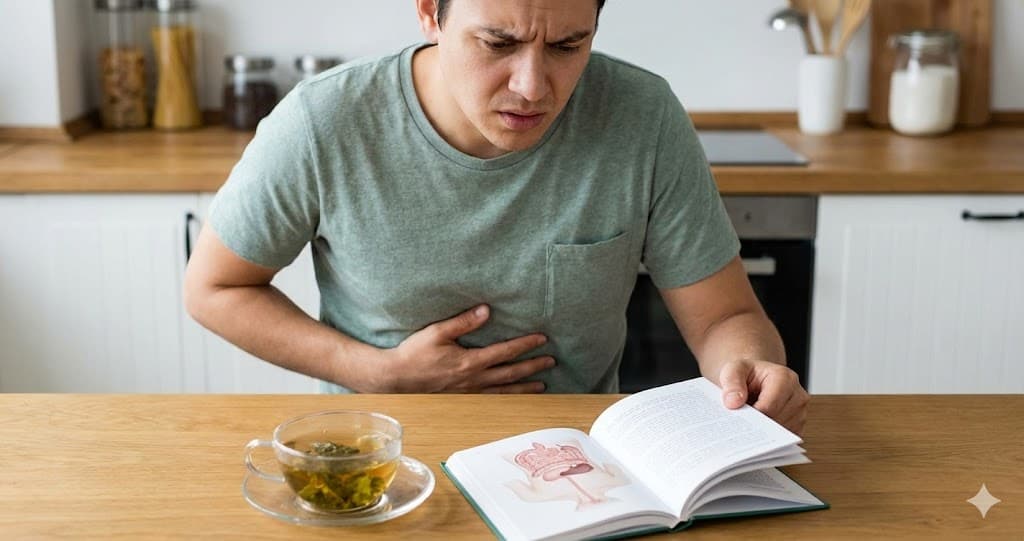 Durere abdominală dreaptă: simptom principal cauzat de pietre la fiere și calculi biliari inflamați.