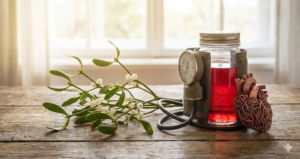 Vâsc medicinal și tensiometru, remediu natural pentru hipertensiune și sănătatea inimii.