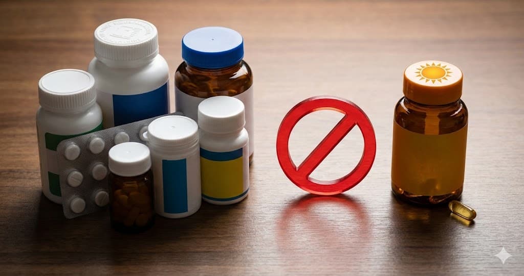 Interacțiuni periculoase: 6 medicamente de evitat în combinație cu Vitamina D.